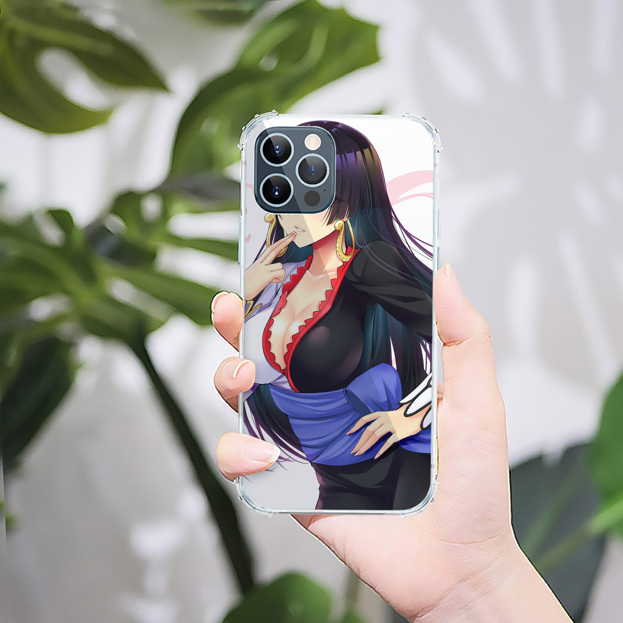 （画像用） ワンピース ONE PIECE 【iPhone 12シリーズ対応】透明スマホケース（クリアソフトケース）
